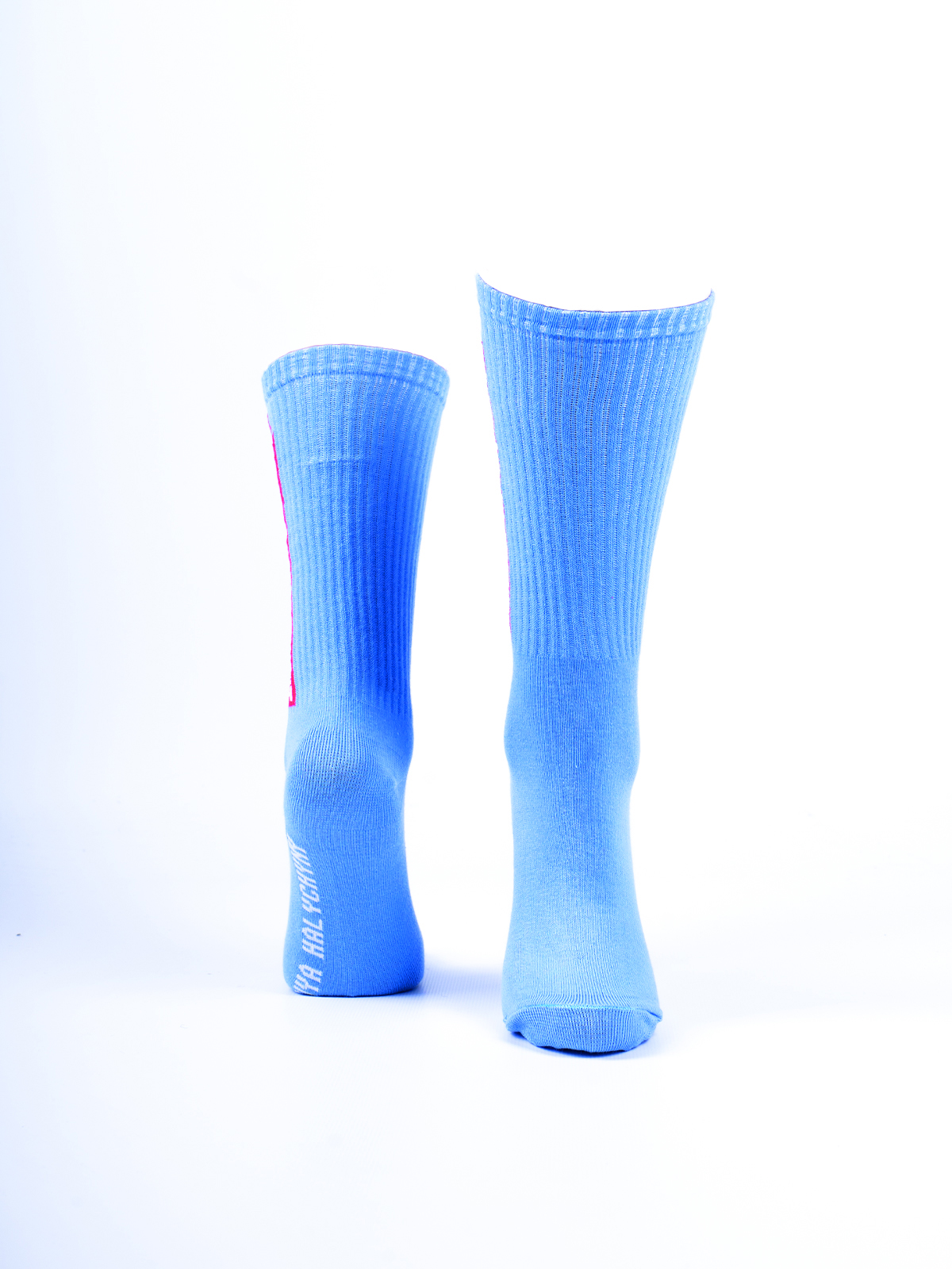 Шкарпетки Remove Before Night. Колір блакитний. Матеріал: 95% бавовна, 5% еластан  Товар обміну та поверненню не підлягає згідно закону.