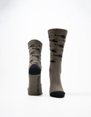 Socks Sikorsky. Color khaki. .