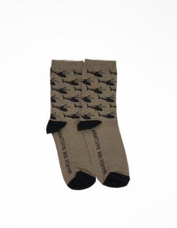 Socks Sikorsky. Color khaki. .