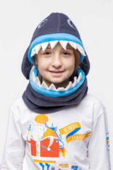 Kids Hat Shark. Hat: unisex, well suited for both boys and girls.