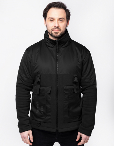 Чоловіче Худі Skycrane. Колір чорний. .