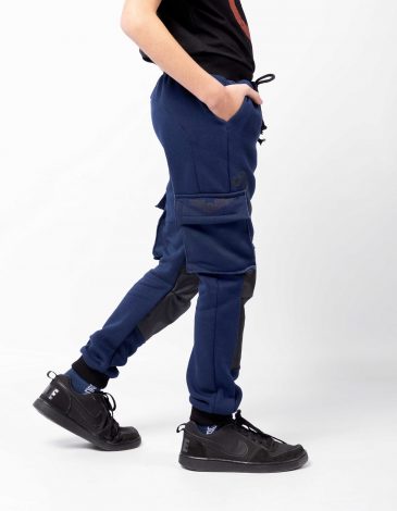 Kids Pants Syla. Color navy blue. .