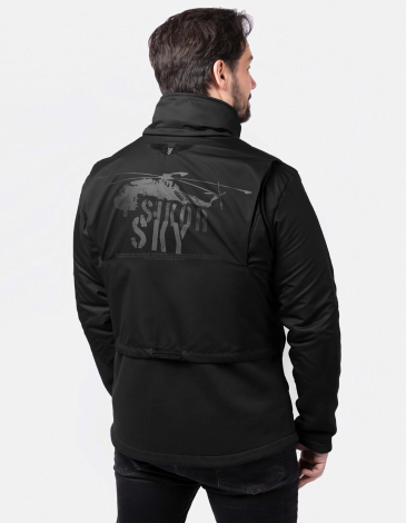 Чоловіче Худі Skycrane. Колір чорний. .