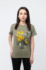 Жіноча Футболка Чорнобаївка. .