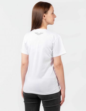 Women's T-Shirt Great People. Color white. .