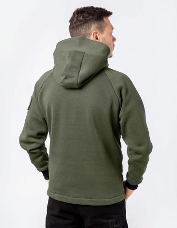 Men's Hoodie We Are From Ukraine. Color khaki. .