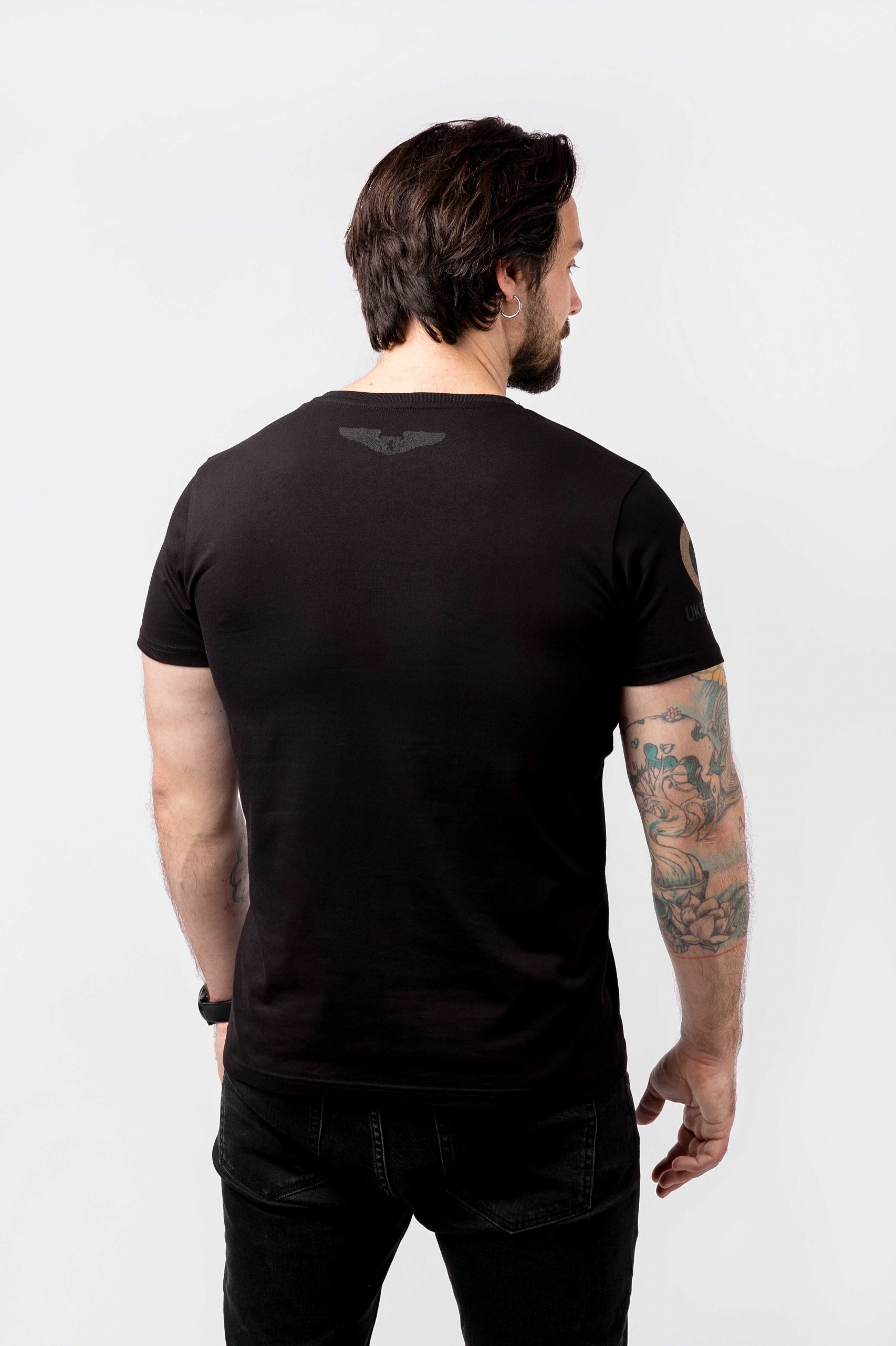 Men's T-Shirt 204 Brigade. Color black. 1.