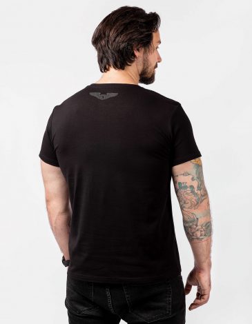 Men’s T-Shirt Great People. Color black. 1.