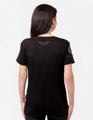 Women's T-Shirt Griffon. Color black. .