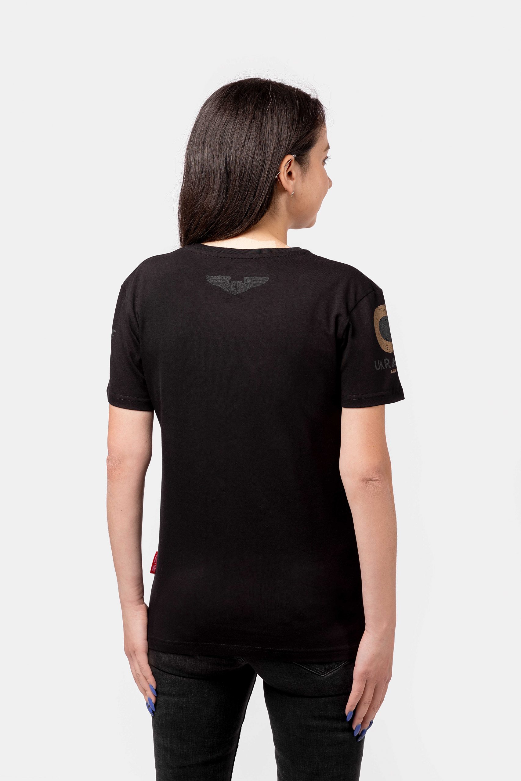 Women's T-Shirt 204 Brigade. Color black. 1.
