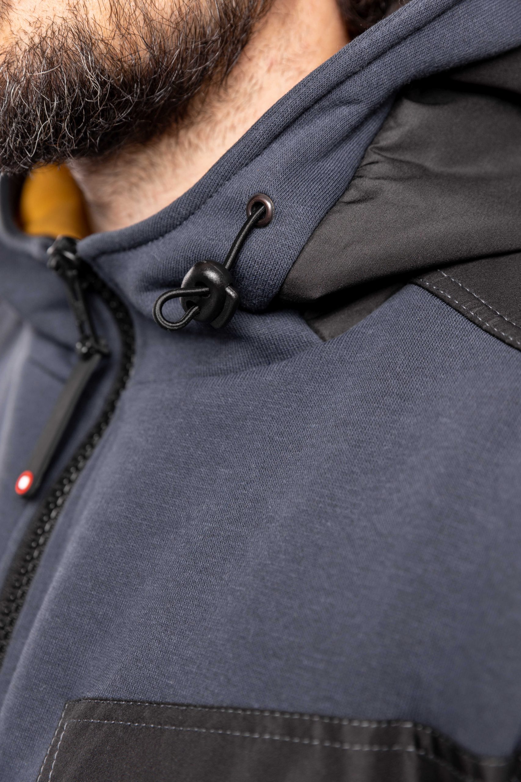 Men's Hoodie 10 Mab. Color graphite. 
The color shades on your screen may differ from the original color.