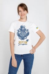 Women's T-Shirt Neptune. Material: 95% cotton, 5% spandex.