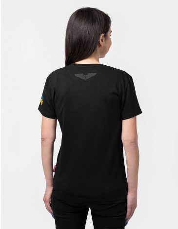Women's T-Shirt Tank. Color black. .