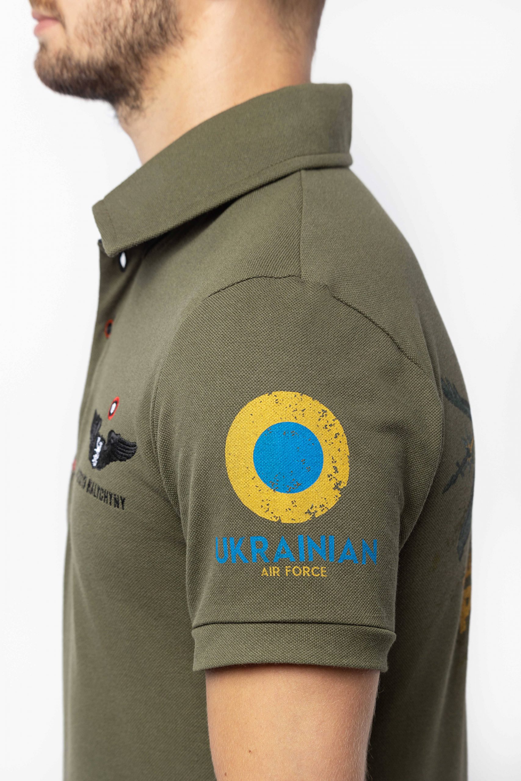 Men's Polo Shirt 39 Brigade. Color khaki. 4.