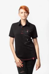 Women's Polo Shirt Sikorsky S-58. Pique fabric: 100% cotton.