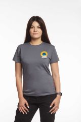 Women's T-Shirt Mission Mariupol. Bonuses and discounts are not applied to this item.