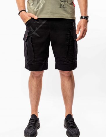 Men's Shorts Flyer. Color black. 
Fabric: 100% cotton
The color shades on your screen may differ from the original color.