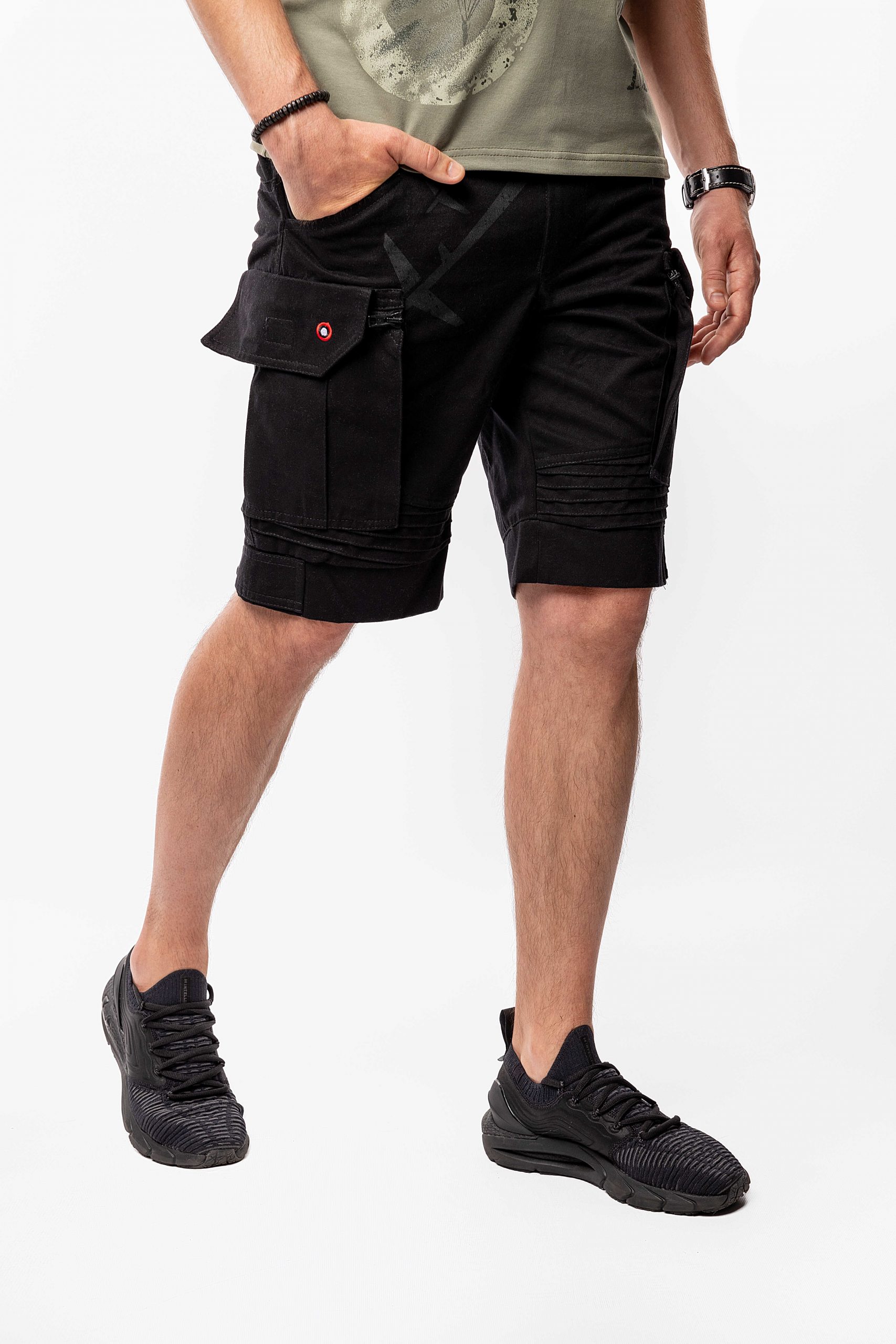 Men's Shorts Flyer. Color black. 2.