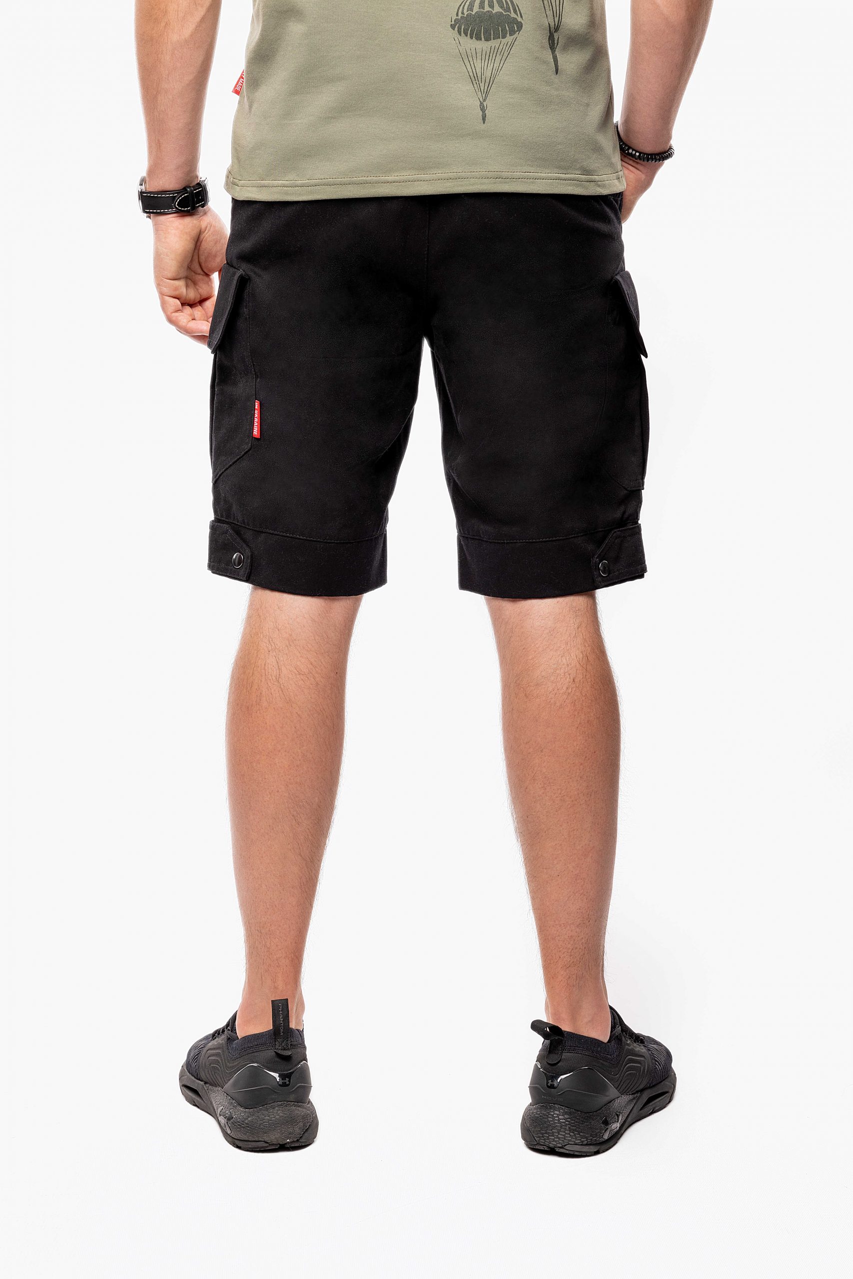 Men's Shorts Flyer. Color black.  .