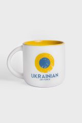 Cup Ukrainian Air Force. Material: ceramics.