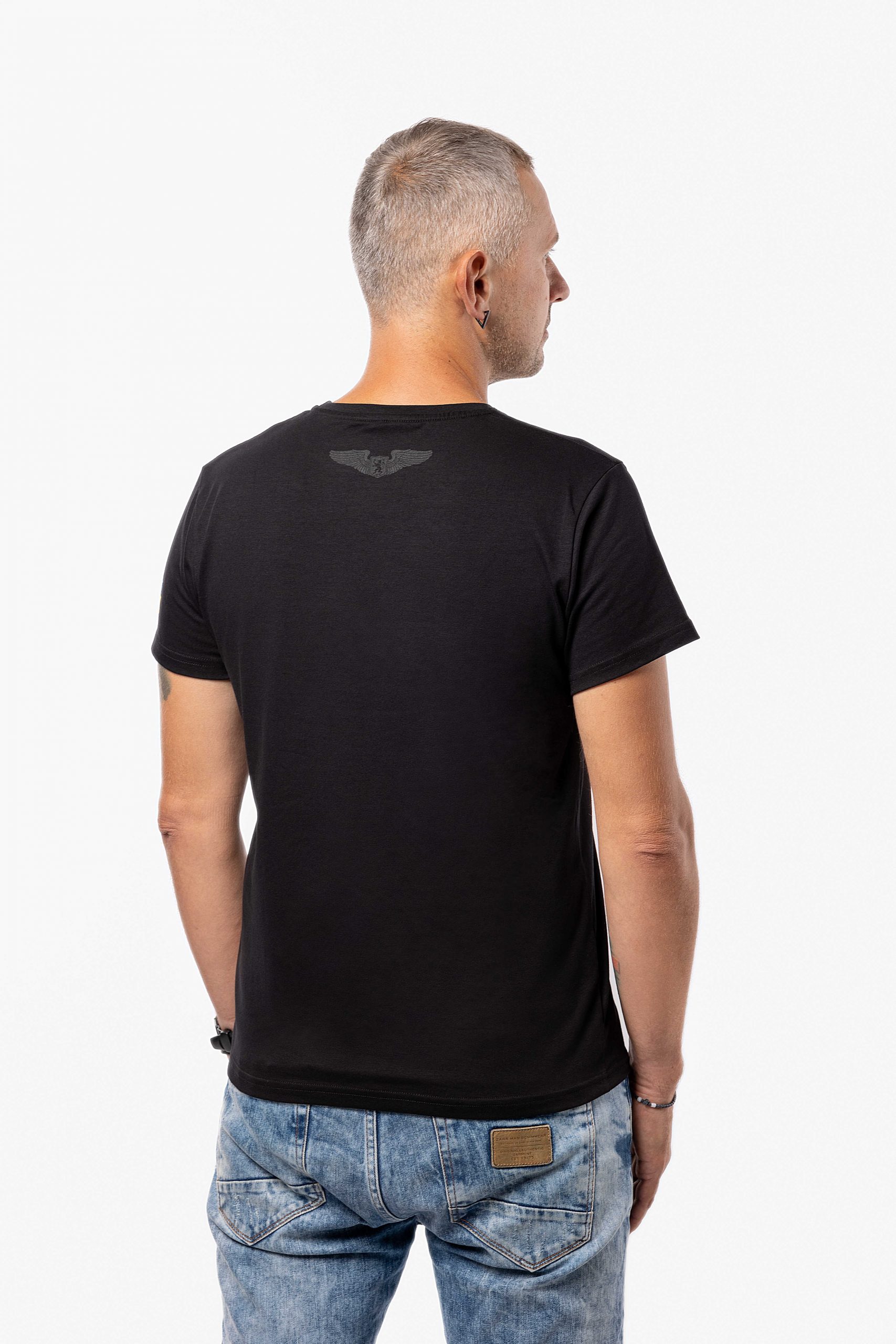Men's T-Shirt Himars. Color black. 1.