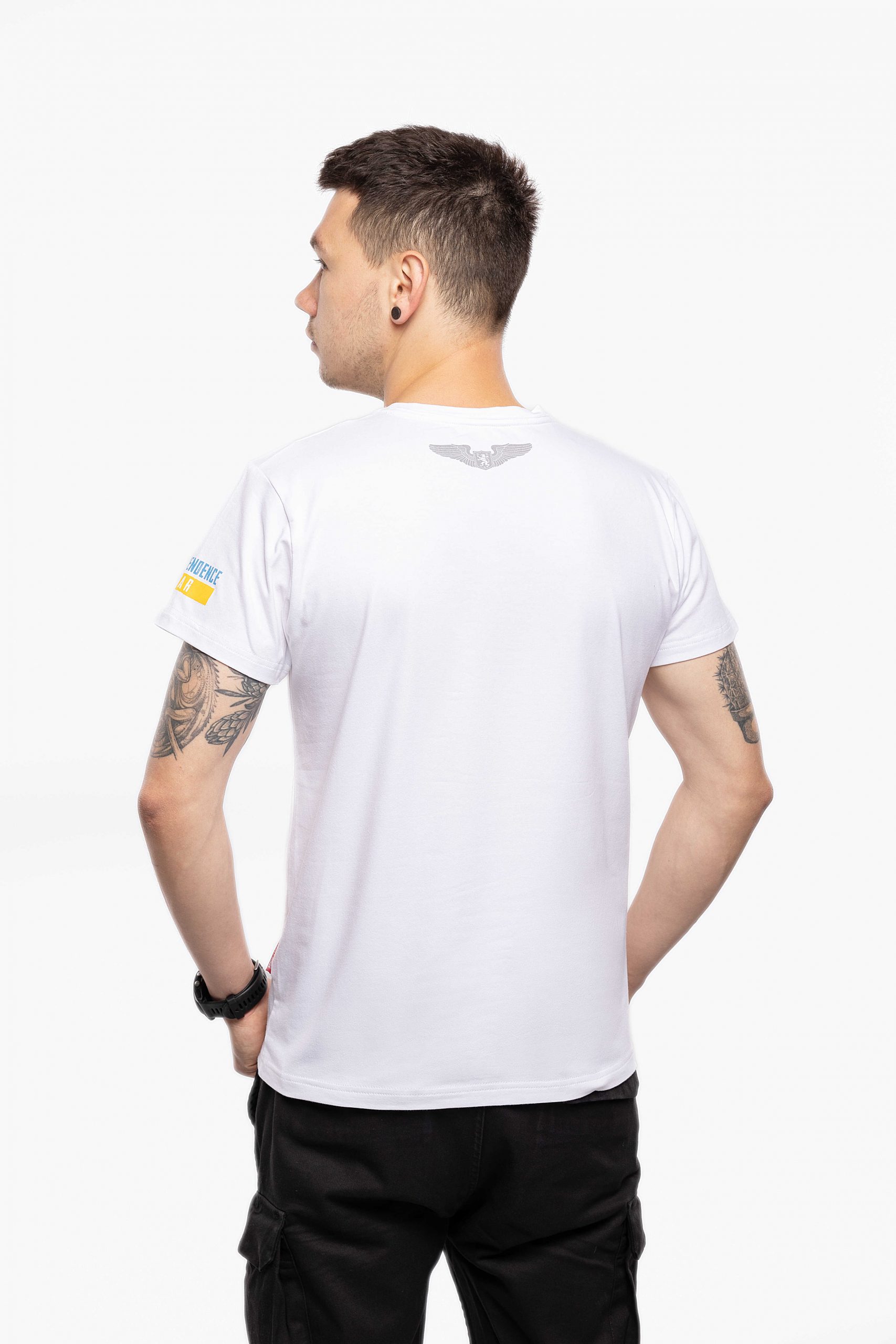 Men's T-Shirt Himars. Color white. 1.