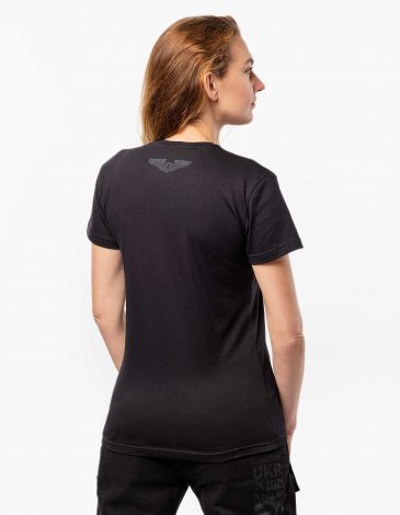 Women's T-Shirt Himars. Color black. 2.