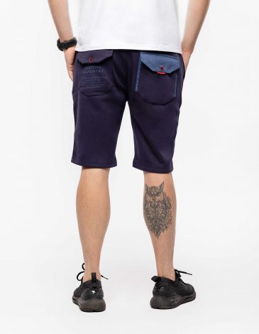 Men's Shorts Mig-29. Color dark blue. .