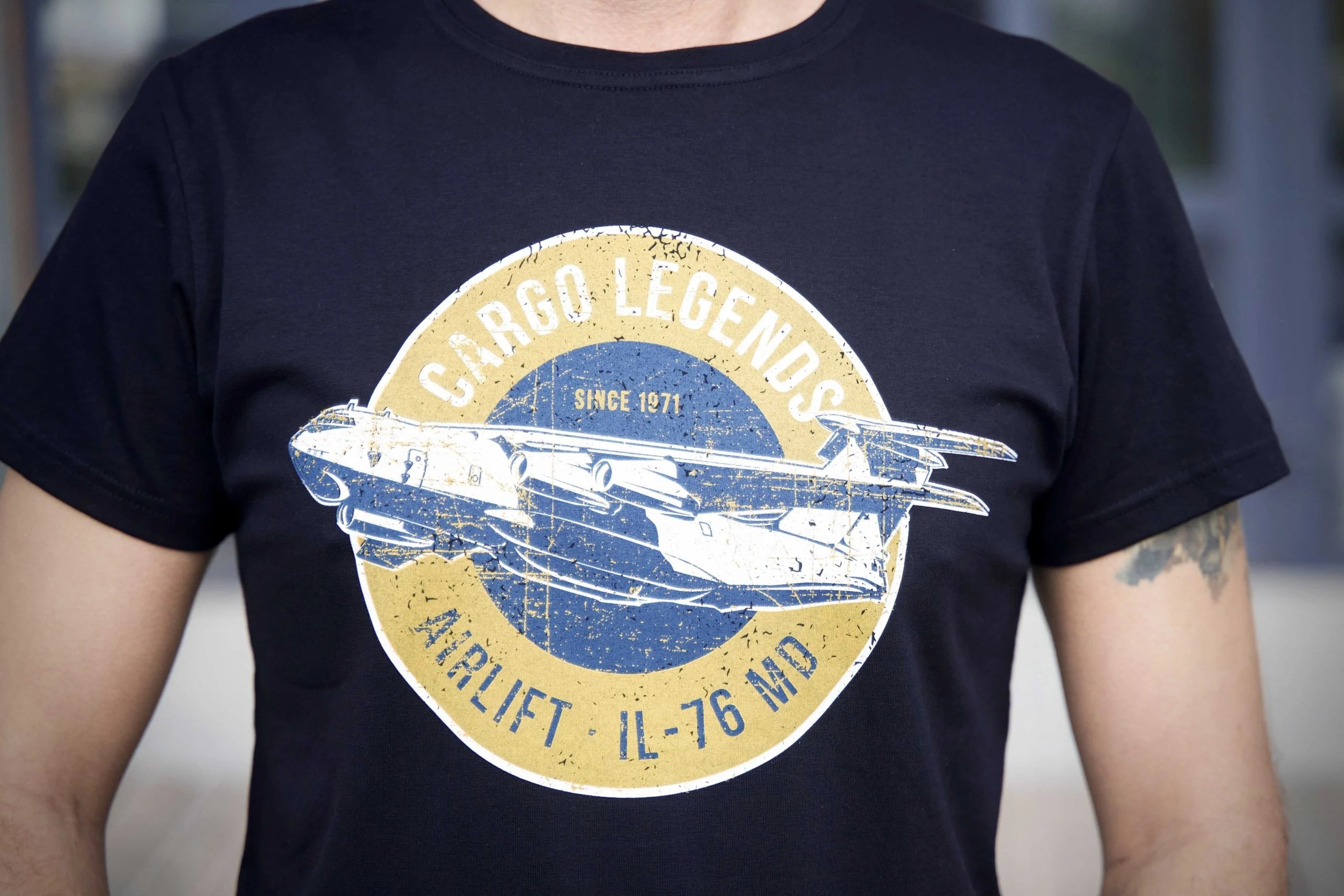 Men s t shirt IL 76 buy online Aviatsiya Halychyny Delivery across Ukraine and worldwide