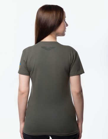 Women's T-Shirt Himars. Color khaki. 3.