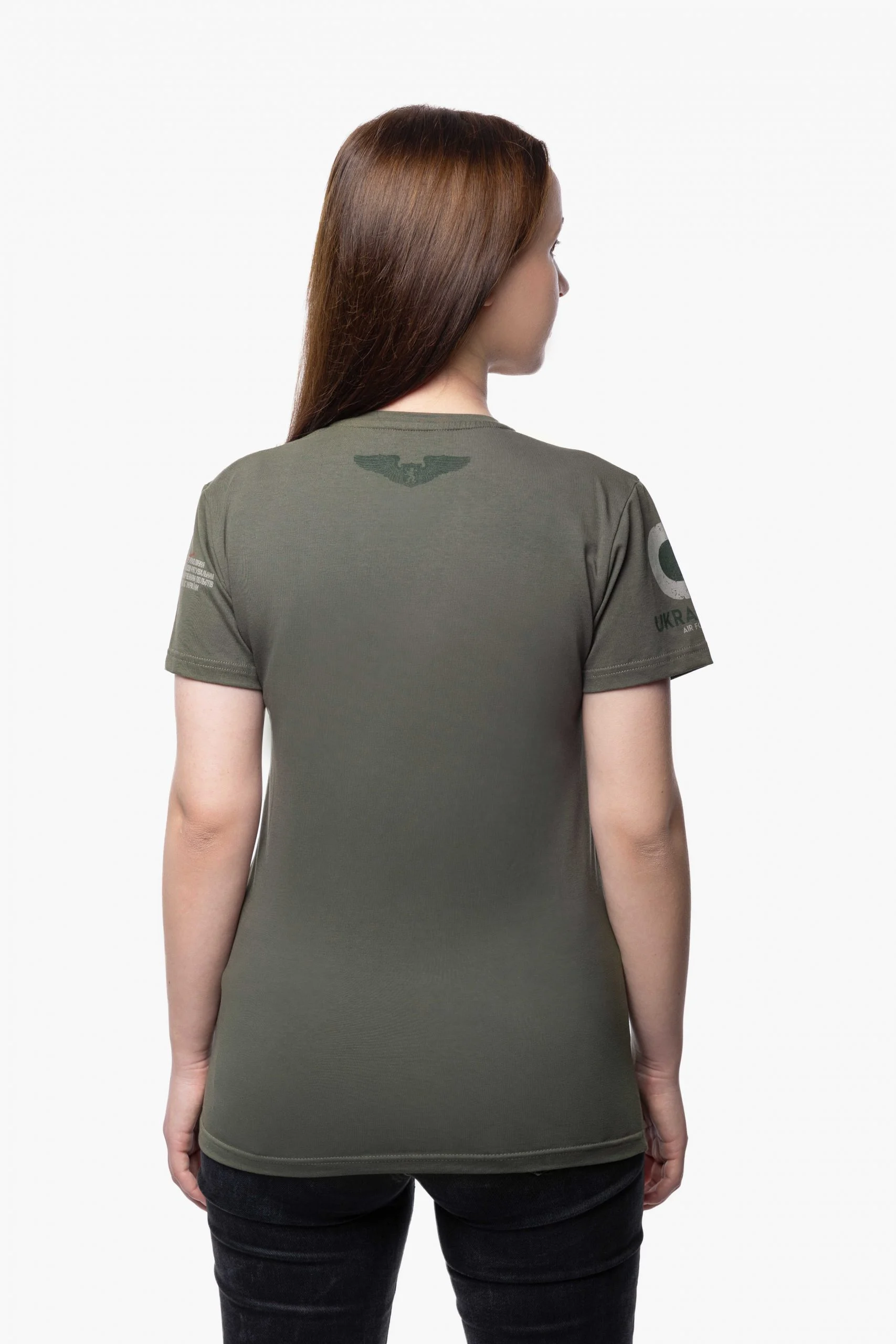 Ladies khaki t shirt deals