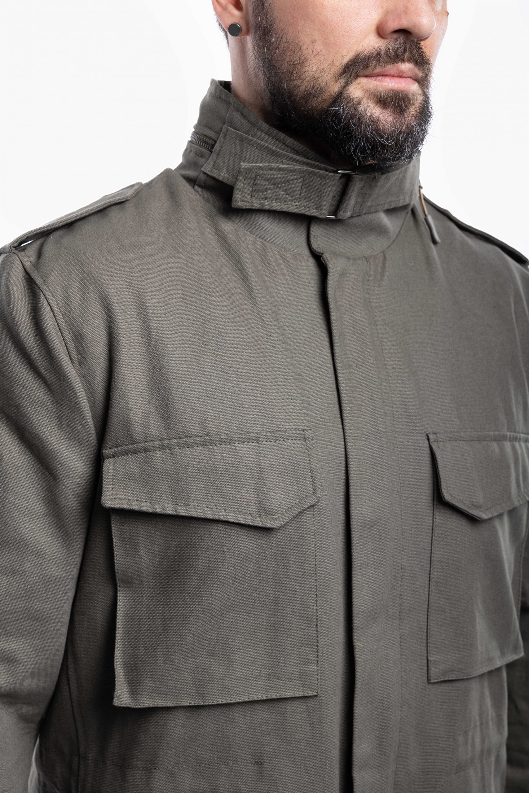Чоловіча Куртка М-65 Буревій. Колір хакі. 10.