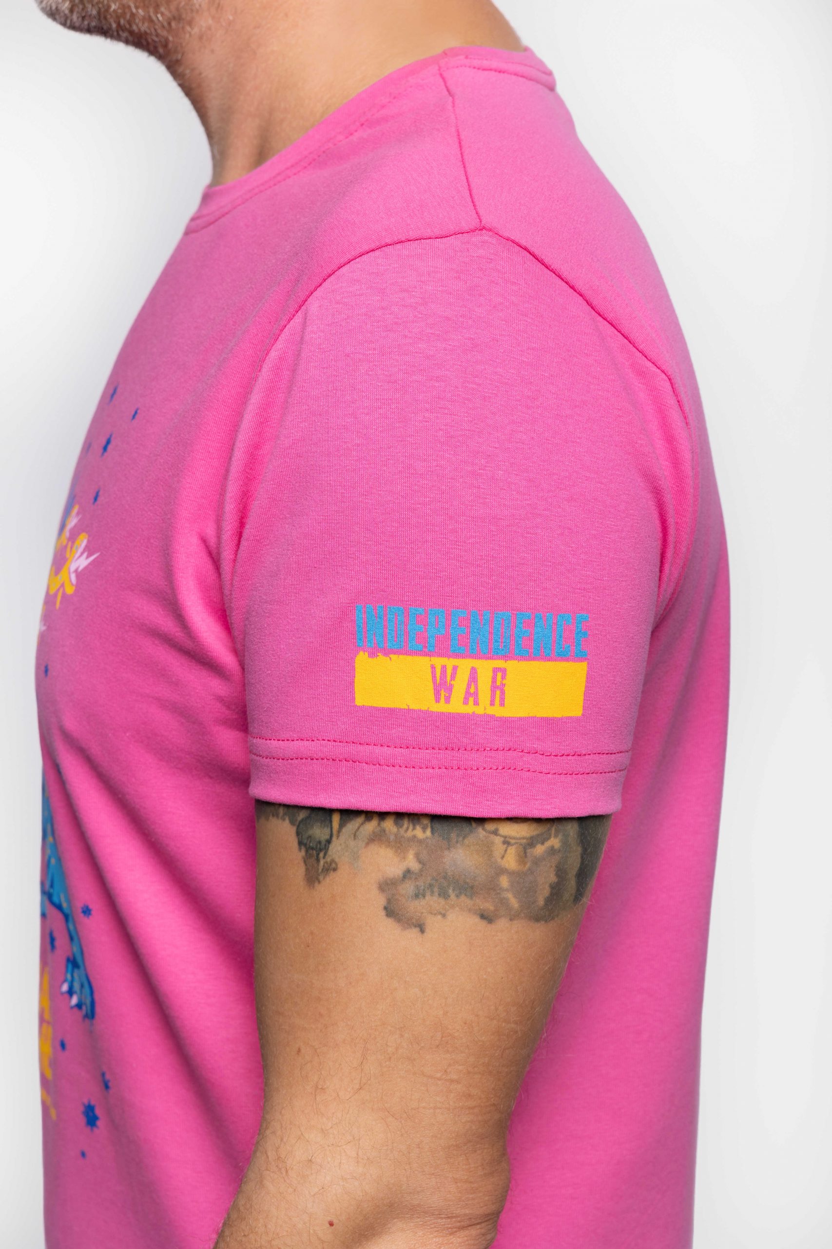Men's T-Shirt Himars. Color pink. 3.