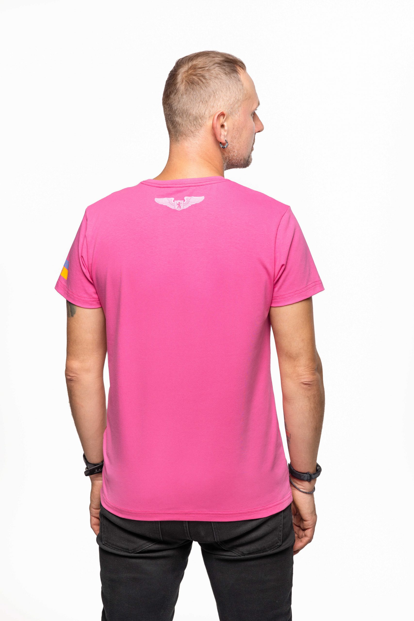 Men's T-Shirt Himars. Color pink. 1.