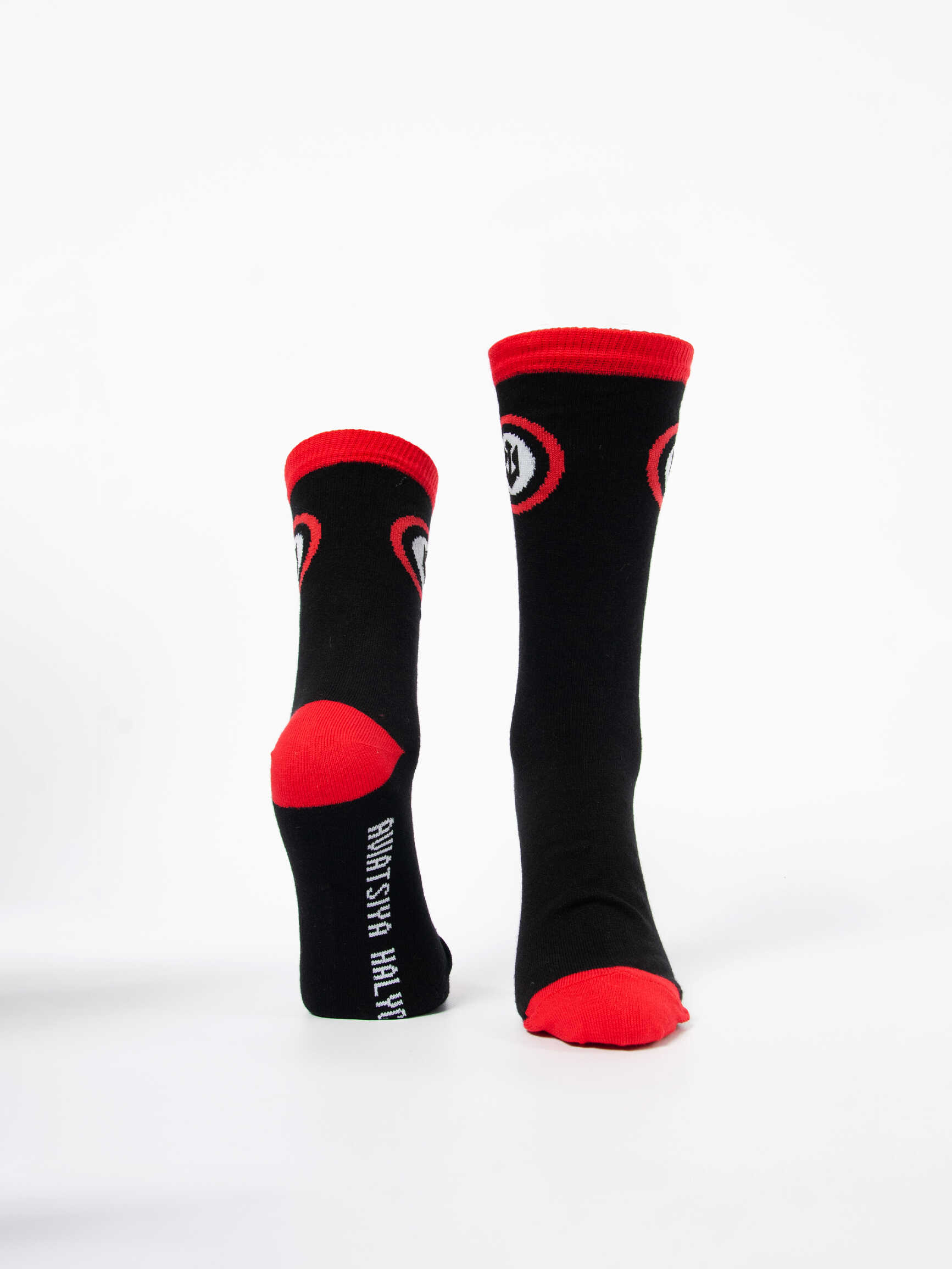 Red sales nike socks