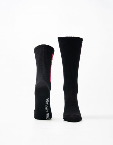 Socks Remove Before Winter Night. Color black. .