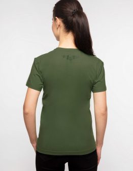Women's T-Shirt Must-Have. Color dark green. 4.