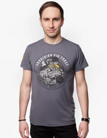 Men's T-Shirt 15 Brigade. Color gray. .
