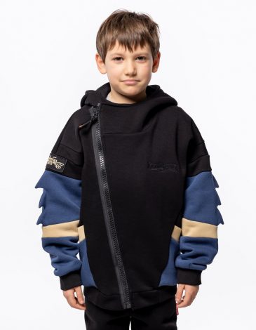 Kids Hoodie Бджола. Color black. .