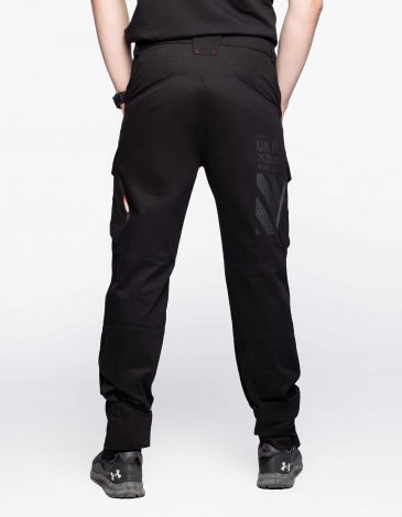 Men's Cargo Pants Terminal A. Color black. .