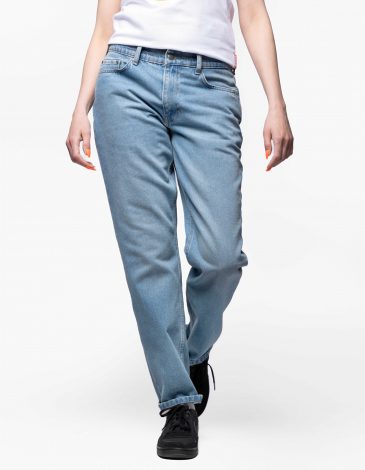 Jeans Yellowblue Roundel. Color denim. Чоловічий крій, але на жіночий фігурі сидить добре.