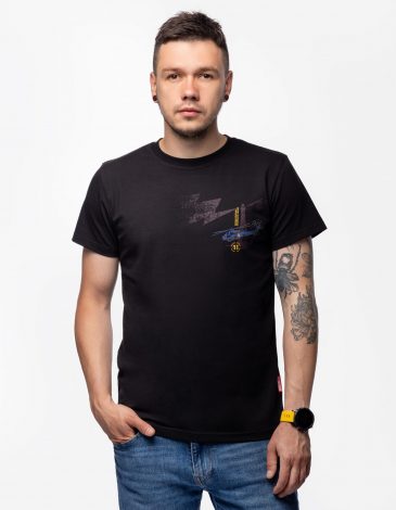 Men's T-Shirt Fight For Freedom. Color black. .
