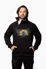 Men's Sweatshirt Ukrainian Sun. .