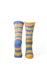 Socks Yellowblue Striped. .