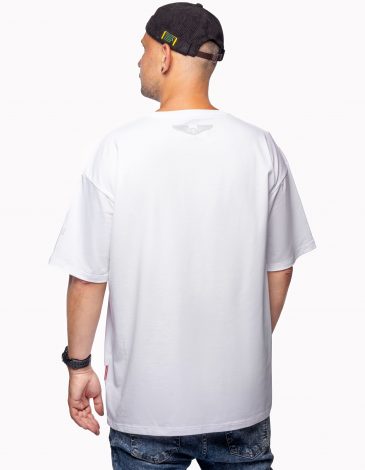 Men's T-Shirt Condor Superbird. Color white. .