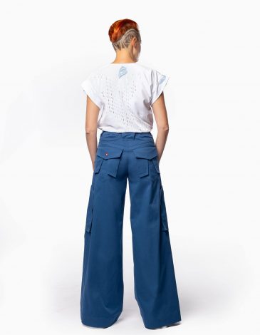 Wide Leg Pants Blast. Color denim. 1.