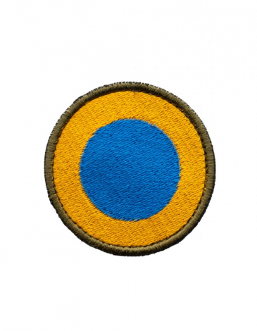 Chevron Uaf Roundel. Color navy blue. .