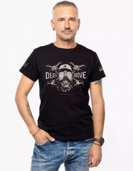 Men's T-Shirt Swarm Of Revenge. Color black. .