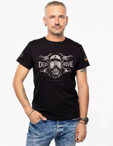 Men's T-Shirt Swarm Of Revenge. Color black. .