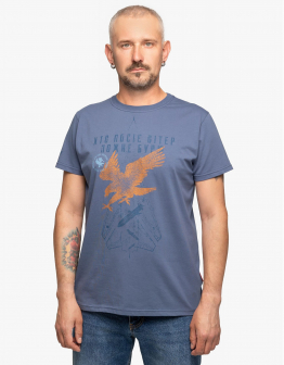 Men’s T-Shirt Storm. Color denim. .
